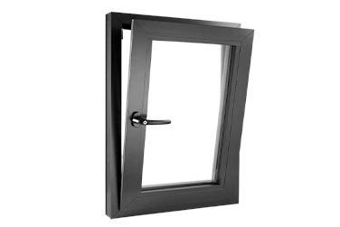 85-Series Broken Bridge Aluminum Profile Casement Window