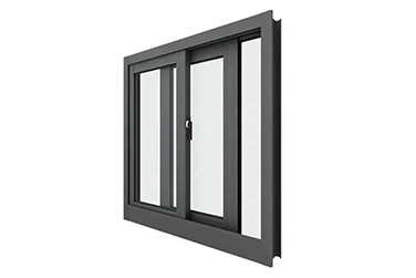 Fenêtre coulissante de profil en aluminium de pont cassé de la série 90-3