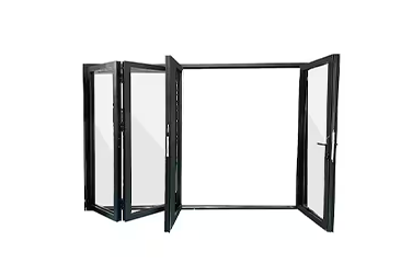 Puente roto de alta tecnología Puerta plegable de aluminio