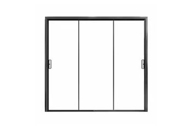High-Performance Broken Bridge Aluminum Three-Track Sliding Door
