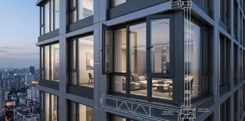 What are the best energy-efficient windows for high-rise luxury apartments in 2026