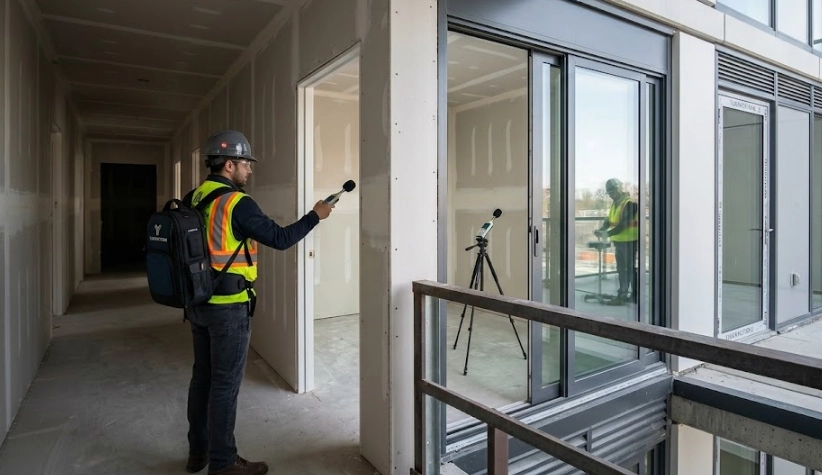 Why Does Laboratory STC Fail on the Job Site A Guide to Field Acoustic Testing for North American Projects