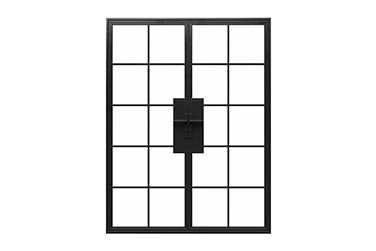 Energy-Efficient Thermally Broken Aluminum French Door