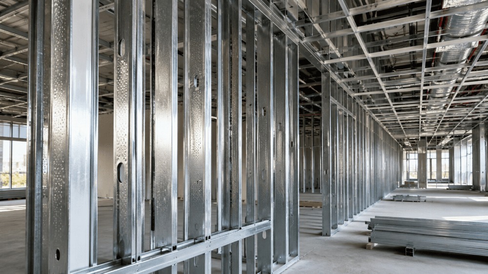 Liste de contrôle des spécifications des quilles en acier léger pour les projets de plafonds et de cloisons commerciales