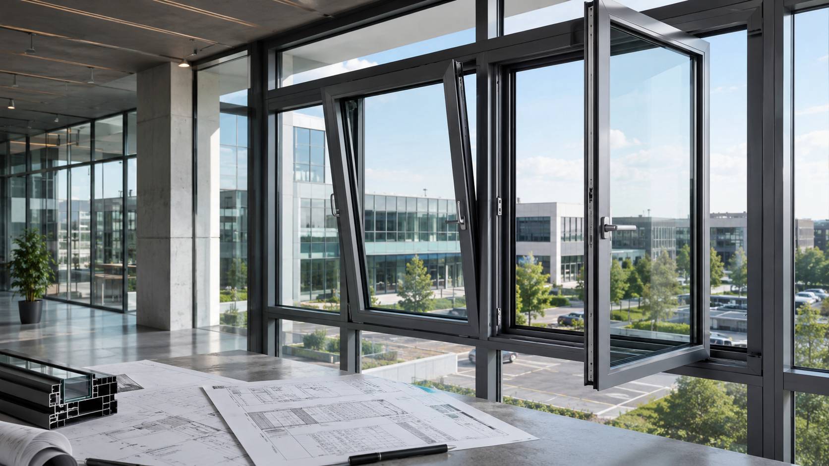 Éléments à vérifier par les acheteurs dans le calendrier des fenêtres en aluminium avant la production d'un projet commercial