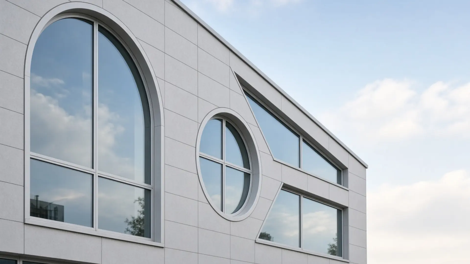 img.How to Specify Custom Made Aluminium Windows for Special Shape Facades